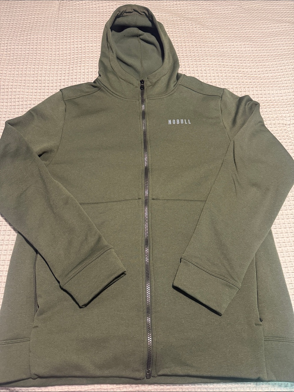 NOBULL Men’s Dark Army Legacy Zip Up Hoodie